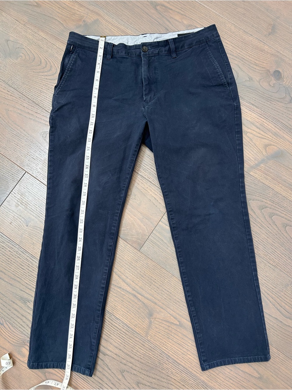 Bonobos Men's 34/28 Slim Chino Pants in Navy